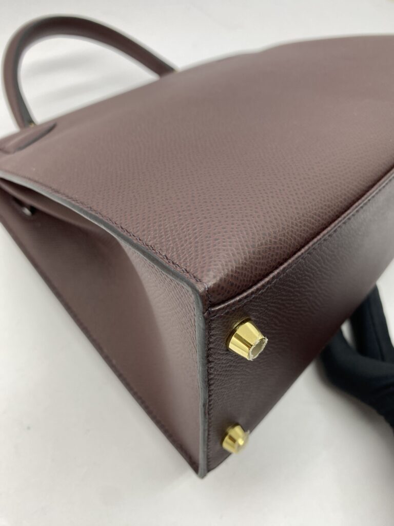 Kelly 28 Epsom Rouge Sellier GHW