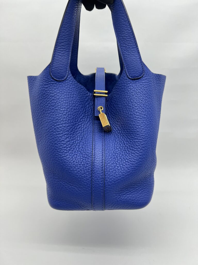 Picotin 18 Clemence Bleu Royal GHW