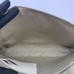 A5 Triangle Pouch White Beige SHW