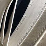 A5 Triangle Pouch White Beige SHW