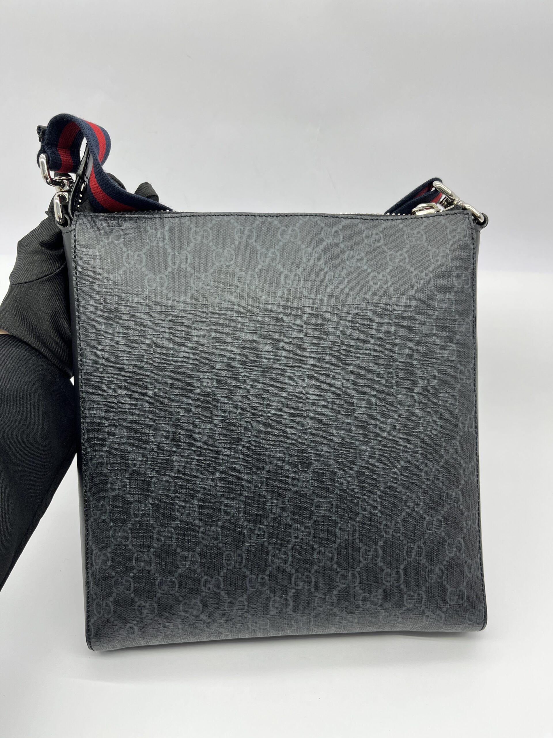 Courrier Messenger Zip GG Supreme Black