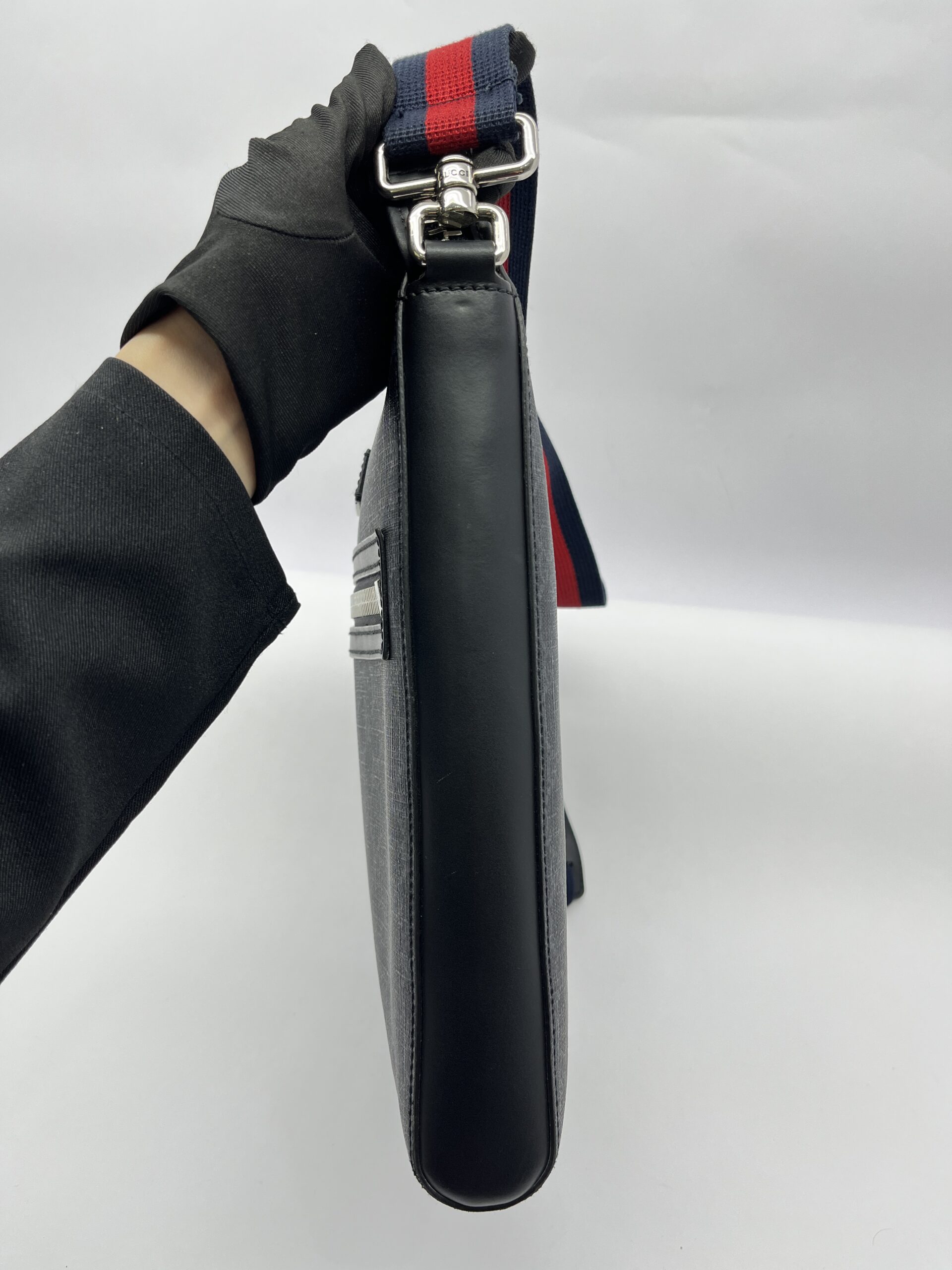 Courrier Messenger Zip GG Supreme Black