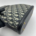 C'est Bag Canvas Blue Oblique GHW