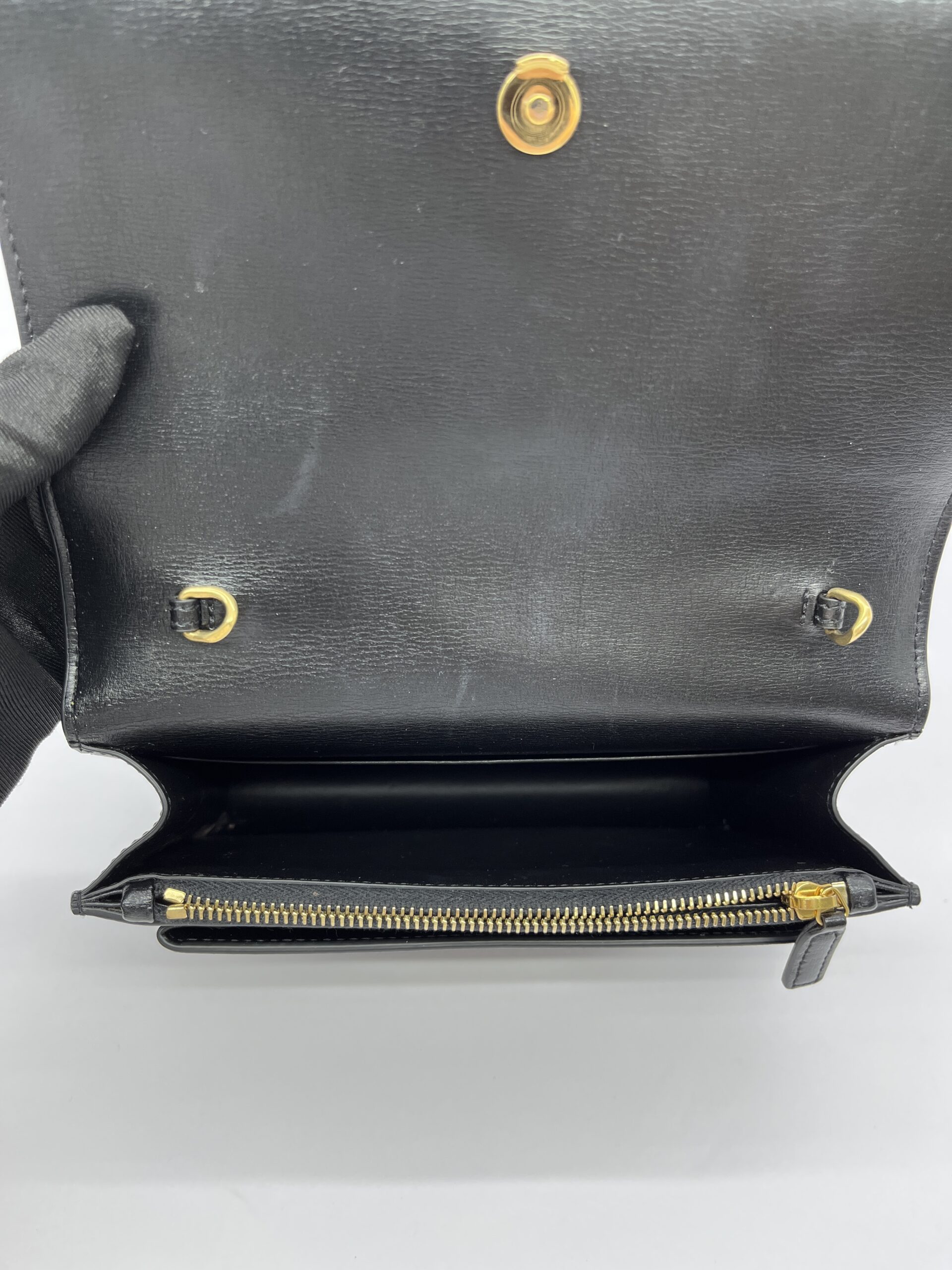 Sunset WOC Top Handle Black GHW