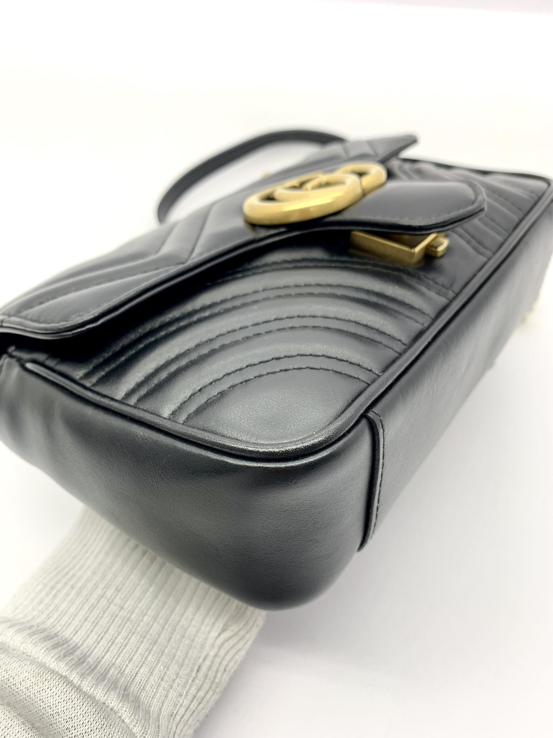 Marmont Mini Black GHW