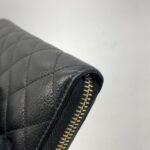 Fullzip Wallet Embossed Black GHW