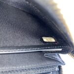 Fullzip Wallet Embossed Black GHW