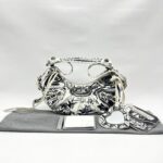 Le Cagole XS Agneau Black White Graffiti SHW