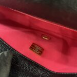 Flap Bag Black caviar GHW