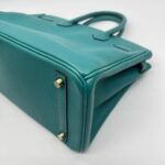 Birkin 30 Togo Blue Paon GHW