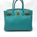 Birkin 30 Togo Blue Paon GHW