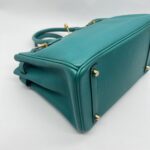 Birkin 30 Togo Blue Paon GHW