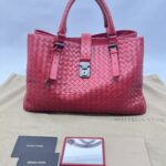 Roma Tote Intrecciato Red BHW