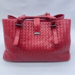 Roma Tote Intrecciato Red BHW