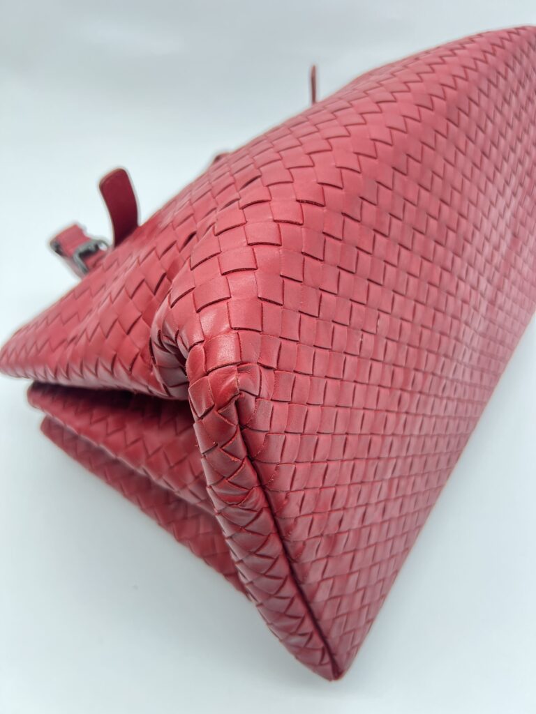 Roma Tote Intrecciato Red BHW