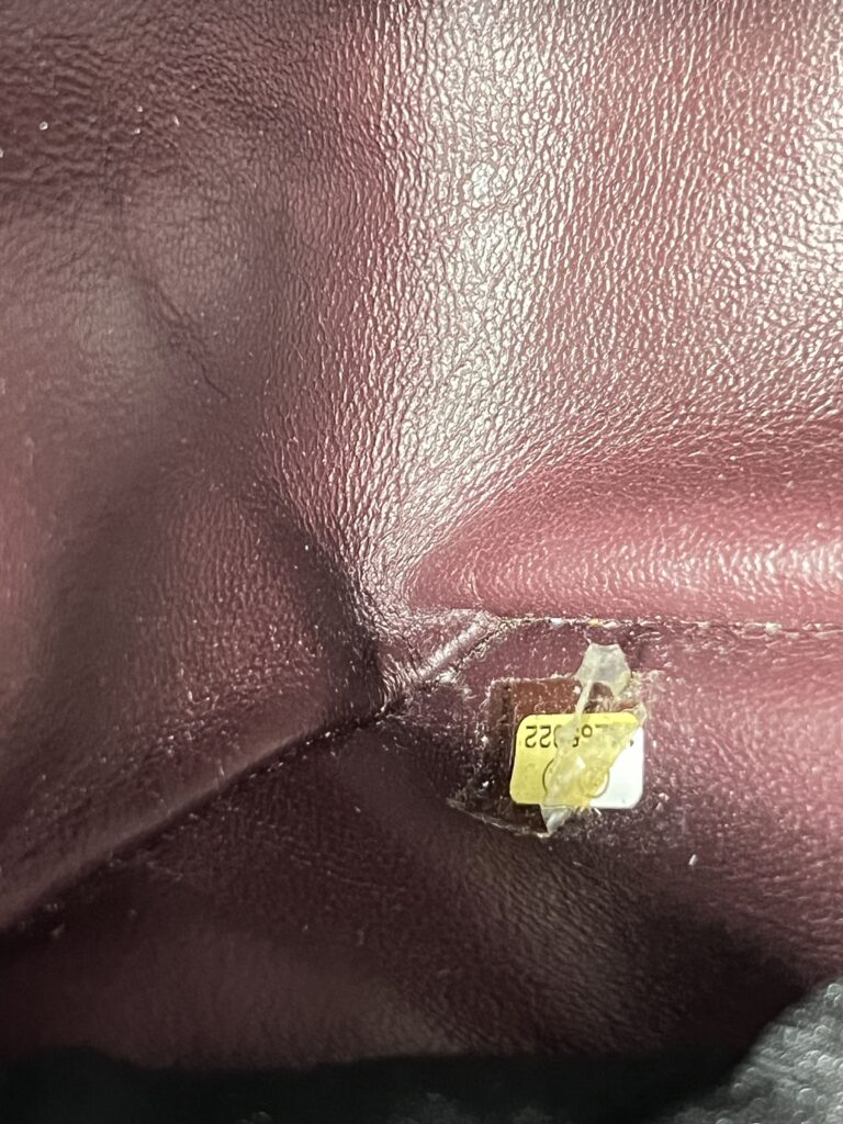 Reissue 227 Aged Calfskin Black RHW