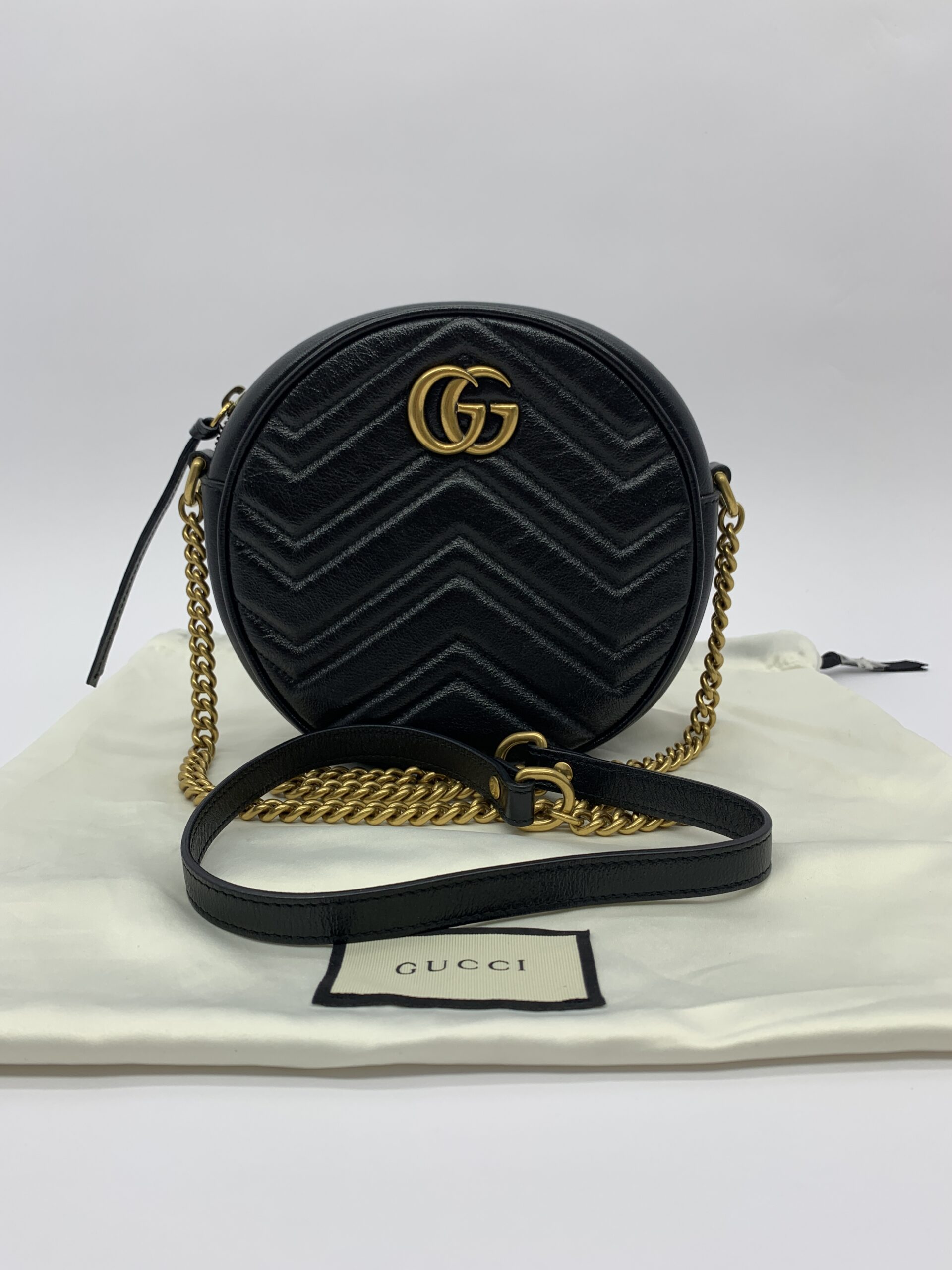 Marmont Round Black GHW