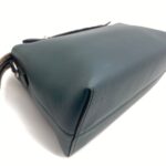 By The Way Medium Dark Green/Handle Snake Skin SHW