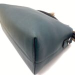 By The Way Medium Dark Green/Handle Snake Skin SHW