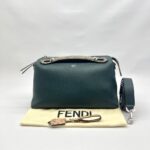 By The Way Medium Dark Green/Handle Snake Skin SHW