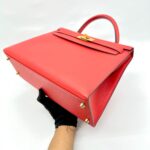 Kelly 32 Epsom Rouge Tomate GHW