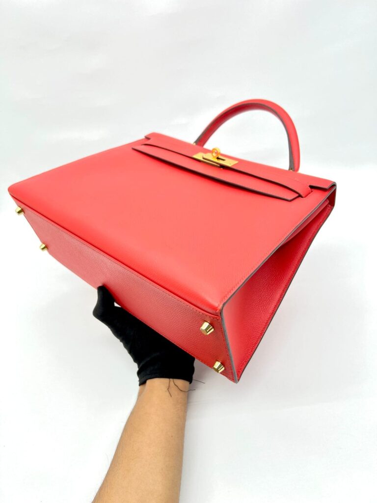 Kelly 32 Epsom Rouge Tomate GHW