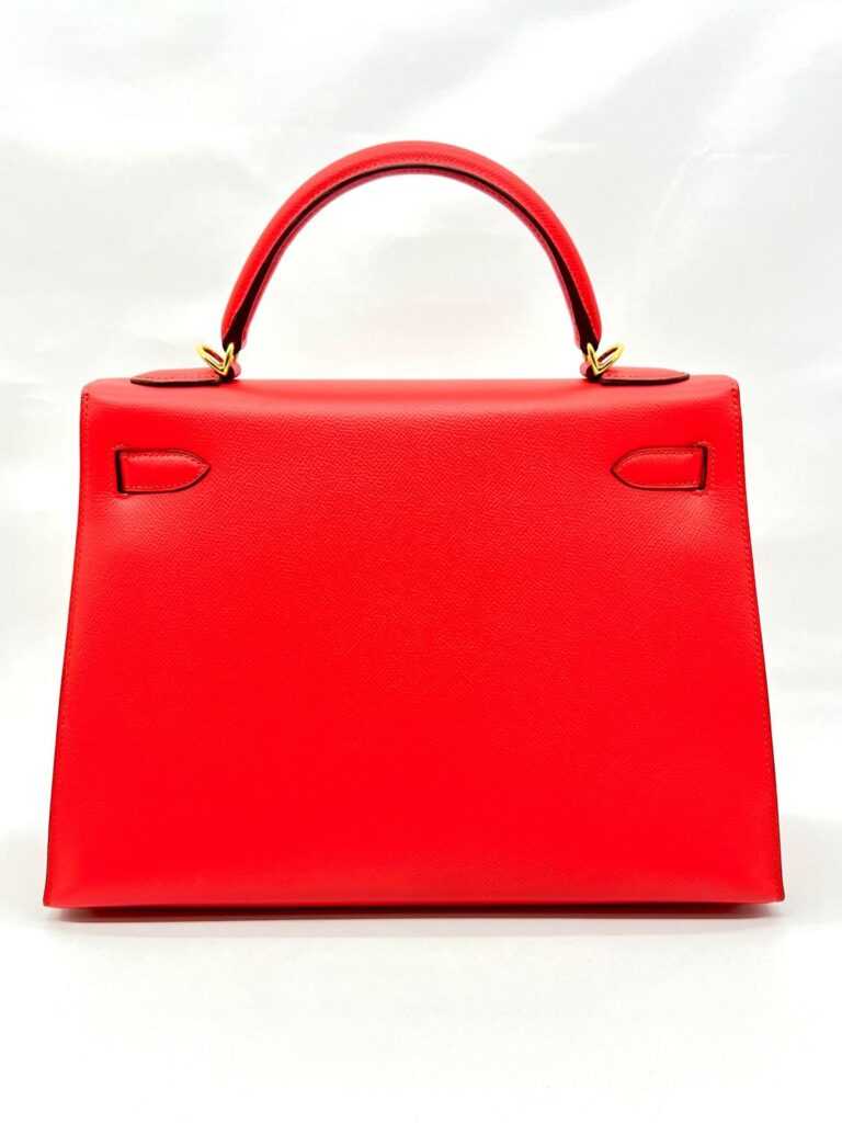 Kelly 32 Epsom Rouge Tomate GHW