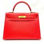 Kelly 32 Epsom Rouge Tomate GHW