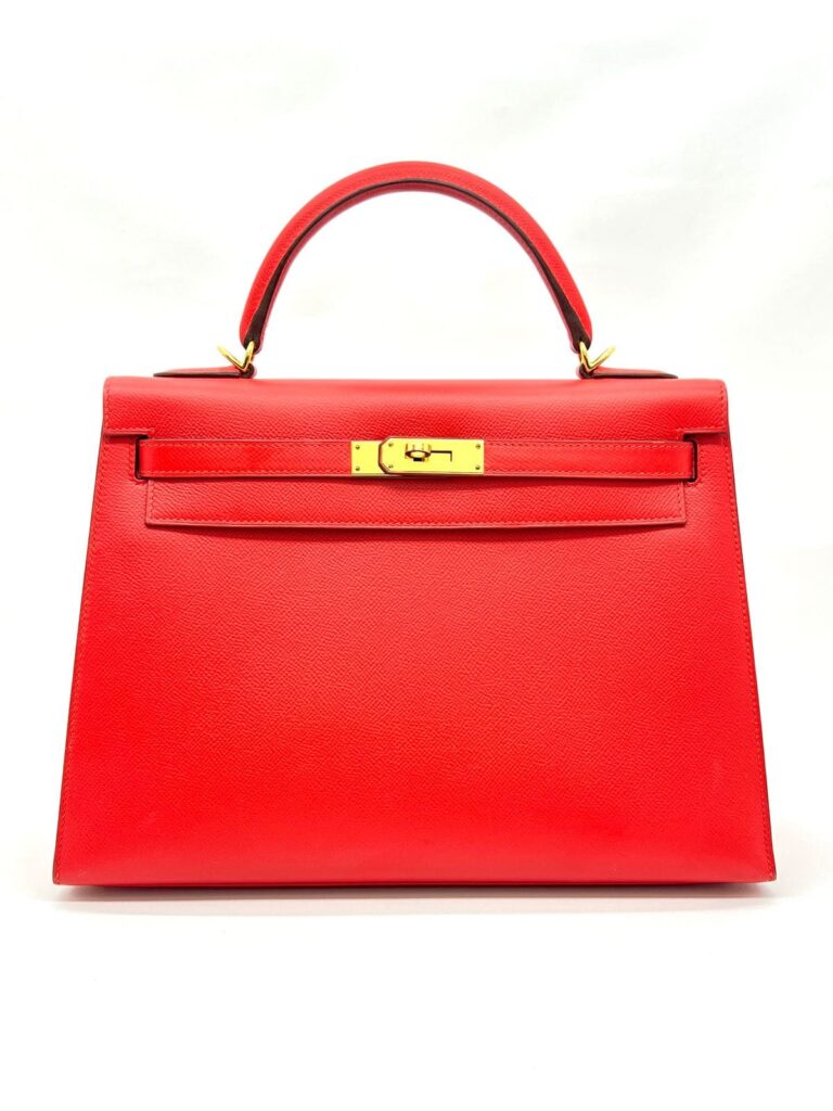 Kelly 32 Epsom Rouge Tomate GHW