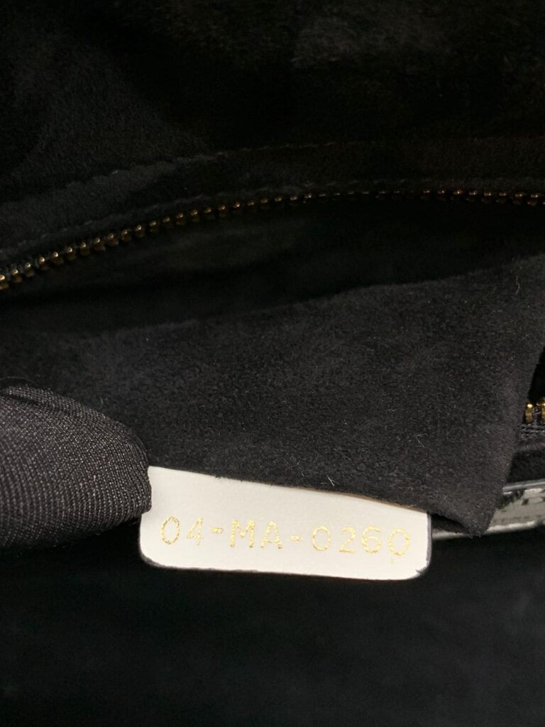 Lady Dior Medium Rosa Mutabilis Embroidered White Multicolor LGHW