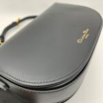 CD Signature Shoulder Bag Smooth Black GHW