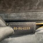 CD Signature Shoulder Bag Smooth Black GHW