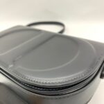 CD Signature Shoulder Bag Smooth Black GHW