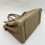 Birkin 35 Clemence Gris Tourterelle PHW