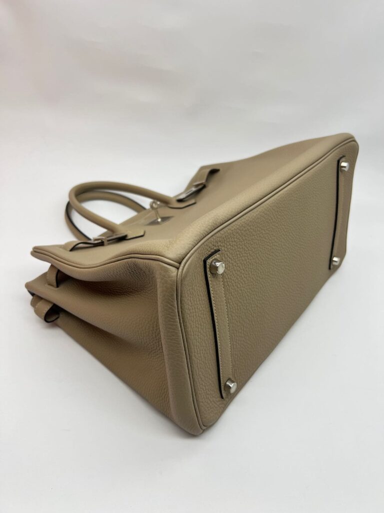 Birkin 35 Clemence Gris Tourterelle PHW