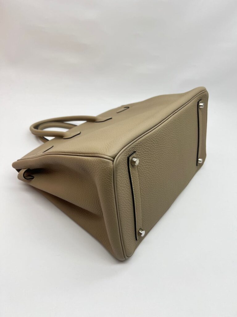 Birkin 35 Clemence Gris Tourterelle PHW