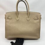 Birkin 35 Clemence Gris Tourterelle PHW