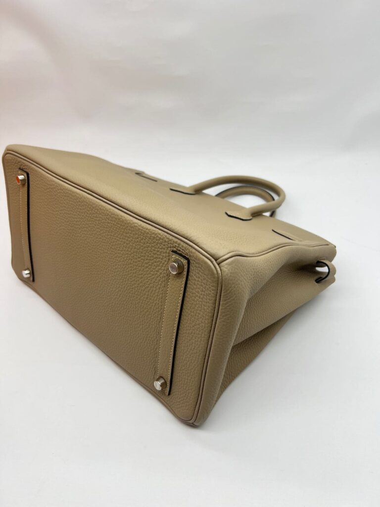 Birkin 35 Clemence Gris Tourterelle PHW