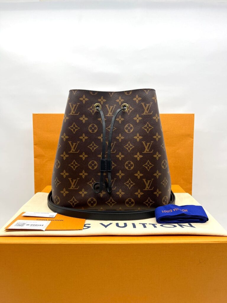 Neo Noe MM Monogram Noir GHW