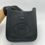 Mini Evelyne Clemence Noir Amazone Strap PHW