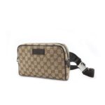 Belt Bag GG Canvas Brown SHW