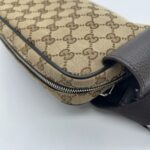 Belt Bag GG Canvas Brown SHW