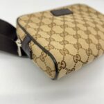 Belt Bag GG Canvas Brown SHW