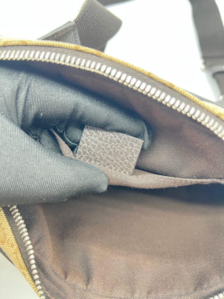 Belt Bag GG Canvas Brown SHW