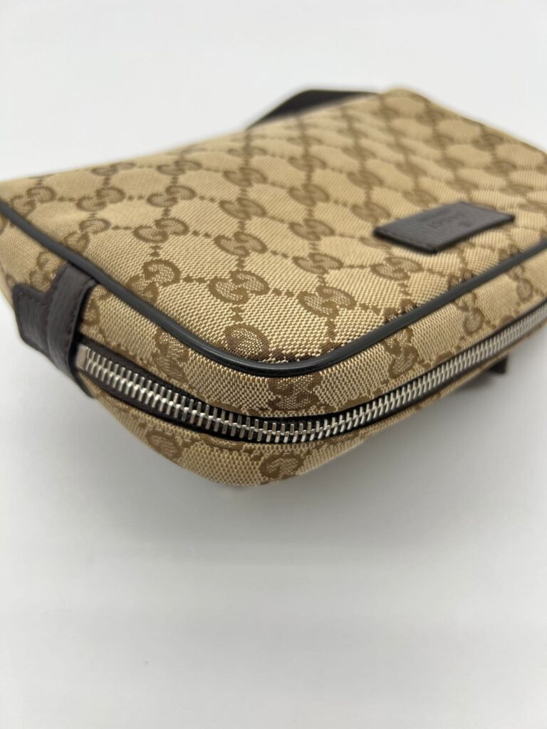 Belt Bag GG Canvas Brown SHW