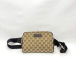 Belt Bag GG Canvas Brown SHW