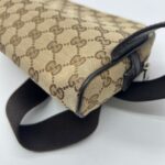 Belt Bag GG Canvas Brown SHW