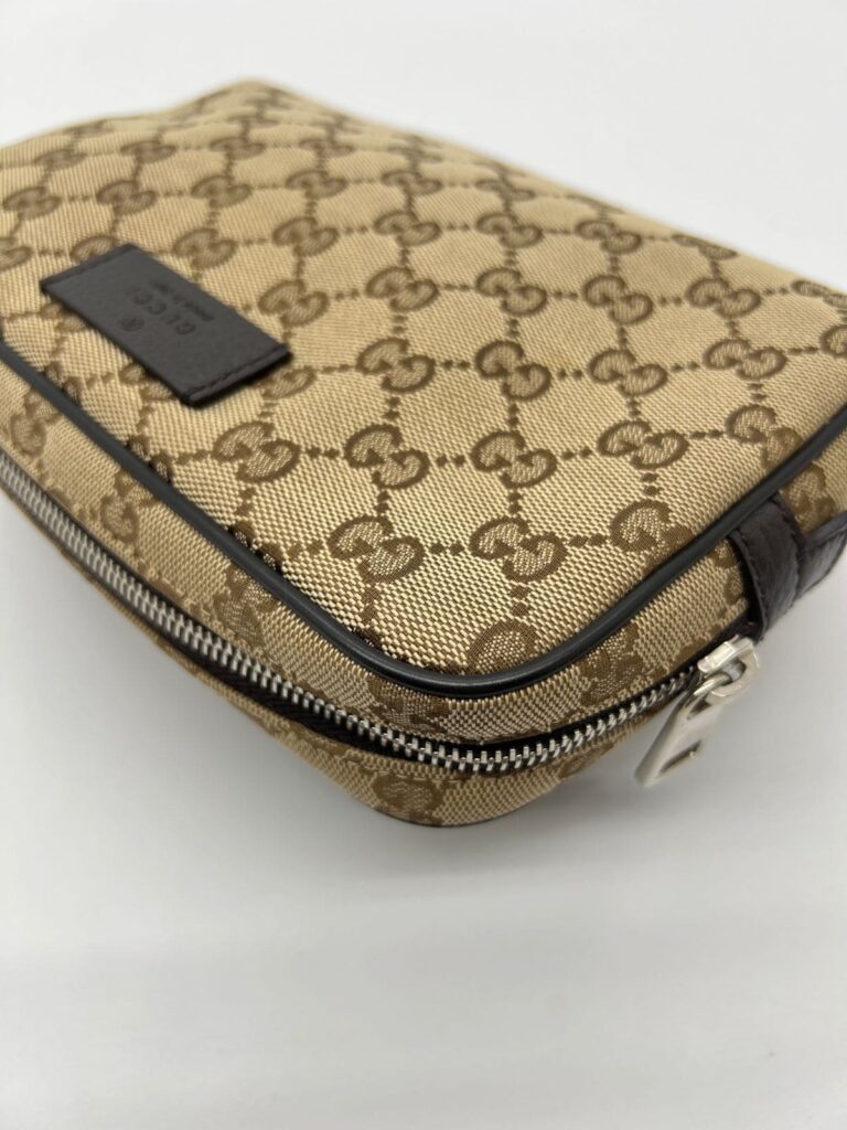 Belt Bag GG Canvas Brown SHW