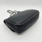 Elementary Chic Flap Tweed Silver Lambskin Black SHW