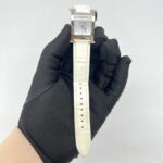 H Hour Small Diamond Alligator Matte Chantily